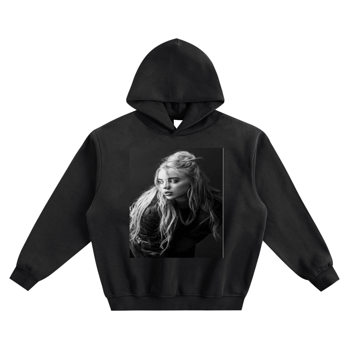 Fleeced Boxy Hoodie