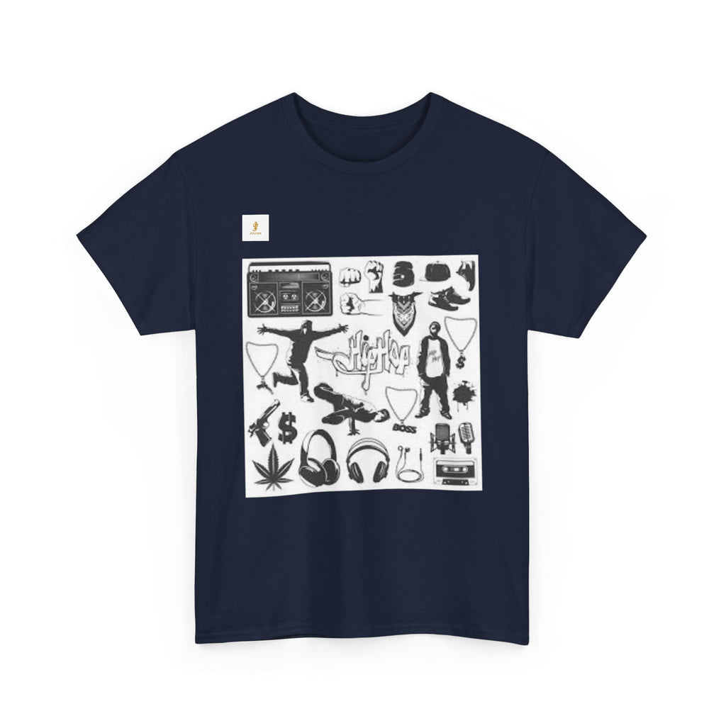 Copy of Bright & Bold Unisex Heavy Cotton Tee, Casual Wear, Gift for Friends, Summer Style, Birthday Gift, Everyday Fashion